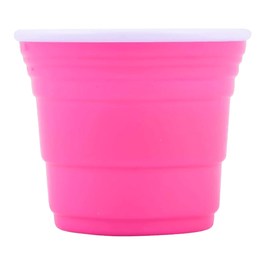 2oz Reusable Pink Party Shooter Cup | Unbreakable, BPA Free | Perfect for Parties, BBQs, Outings