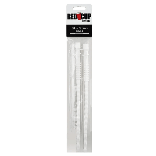 18oz and 32oz Reusable Plastic Straws | Durable Plastic, BPA and Phthalates free | Eco-friendly