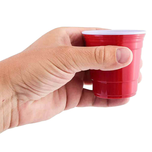 5oz reusable red cups