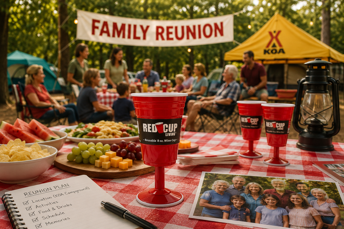How to Plan a Meaningful Family Reunion: A Comprehensive Guide for Activities, Food, Themes, and KOA Campgrounds