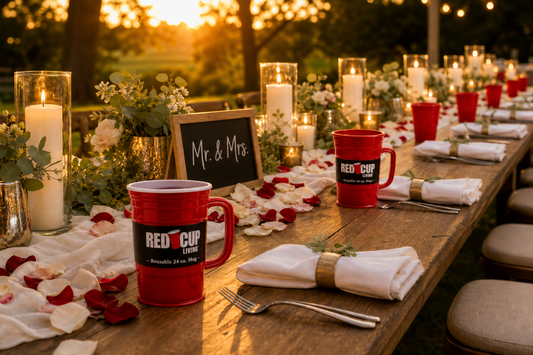Custom Reusable Cups for Weddings: What to Order, How Many, and When