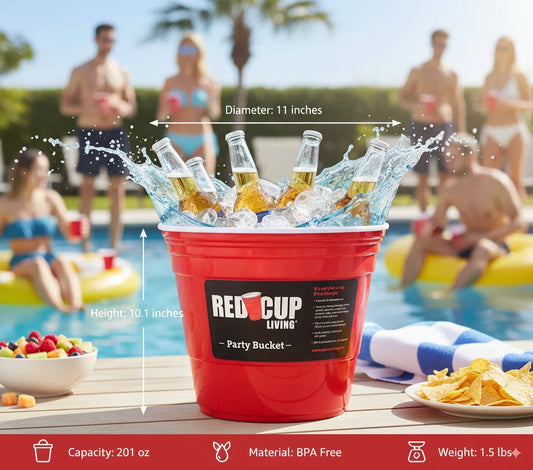 Red Cup Living: The Ultimate Guide to Reusable Red Party Cups for Sustainable Celebrations