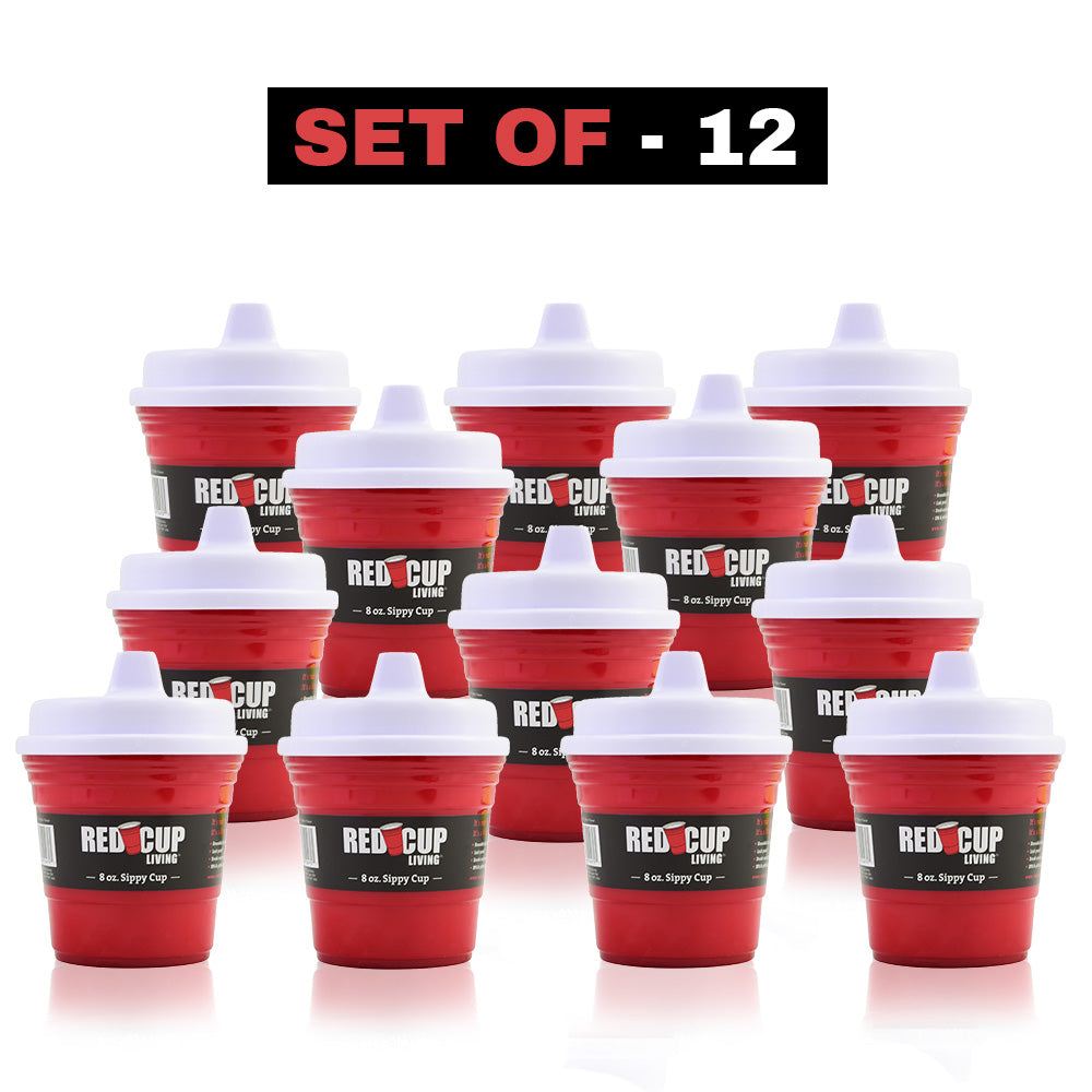 12 Pack Kids Cups Plastic 8 Oz Drinking Cup Reusable Safe Toddlers  Unbreakable for sale online