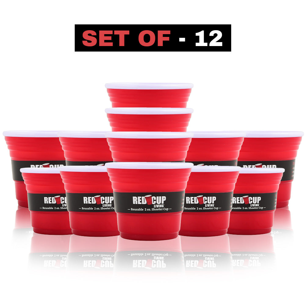 2Oz  Red Shooter Cup