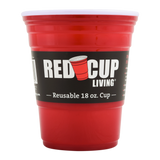 Reusable Red Party 18oz Cup | Durable ABS plastic, BPA & phthalates free | Perfect for parties, camping & Outdoors