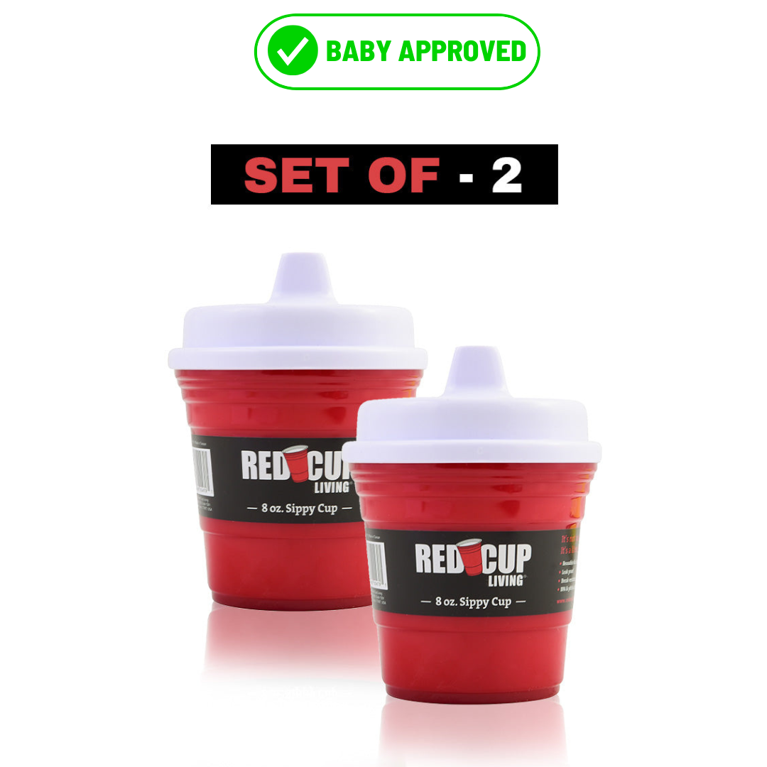 8oz Unbreakable Kids Sippy Cup - Premium Quality, Easy-to-Hold, Perfect for Tummy Time