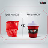 Reusable Red Sippy Cup | BPA Free & Eco-Friendly | Easy to Carry