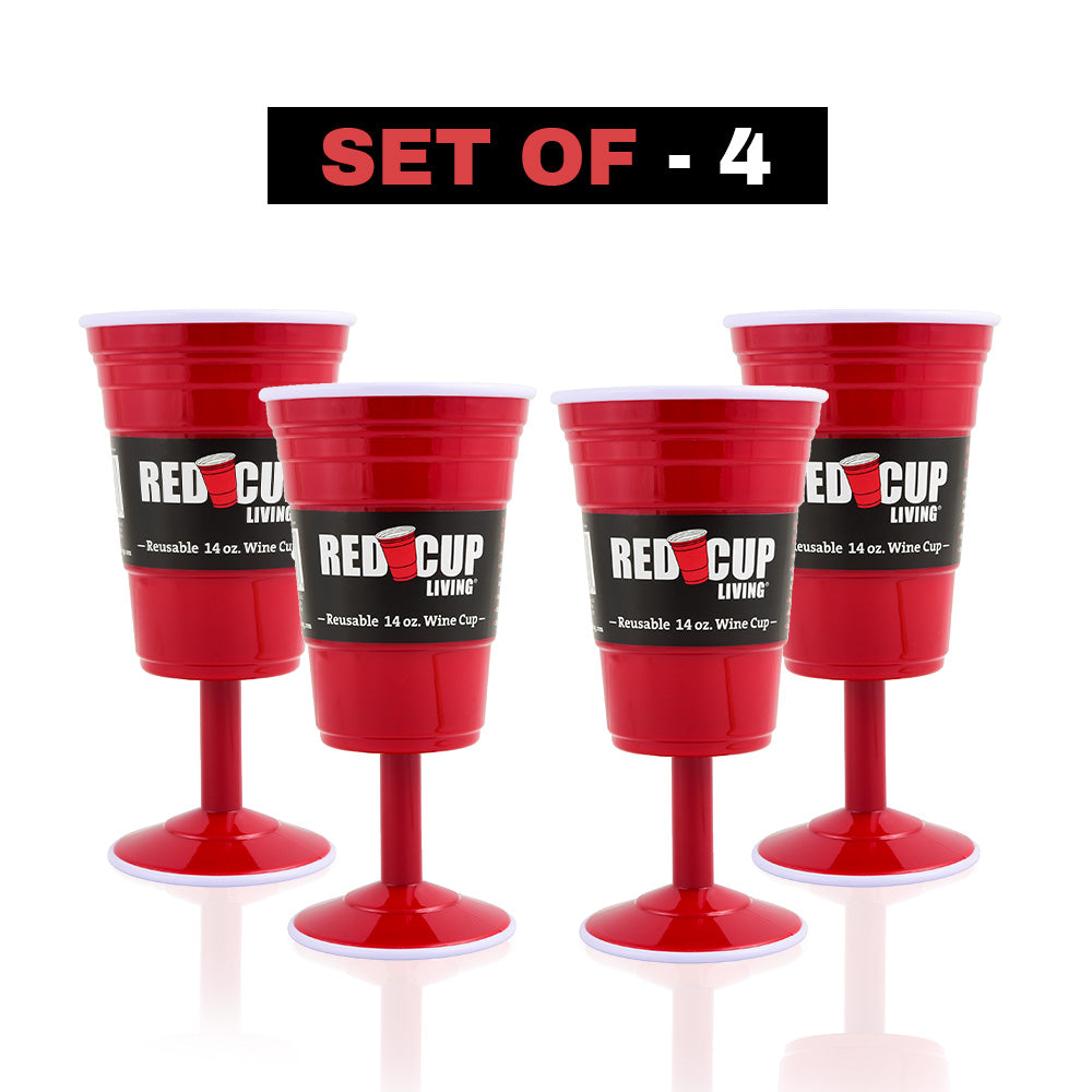 Wine Reusable Red Cup - 8 oz