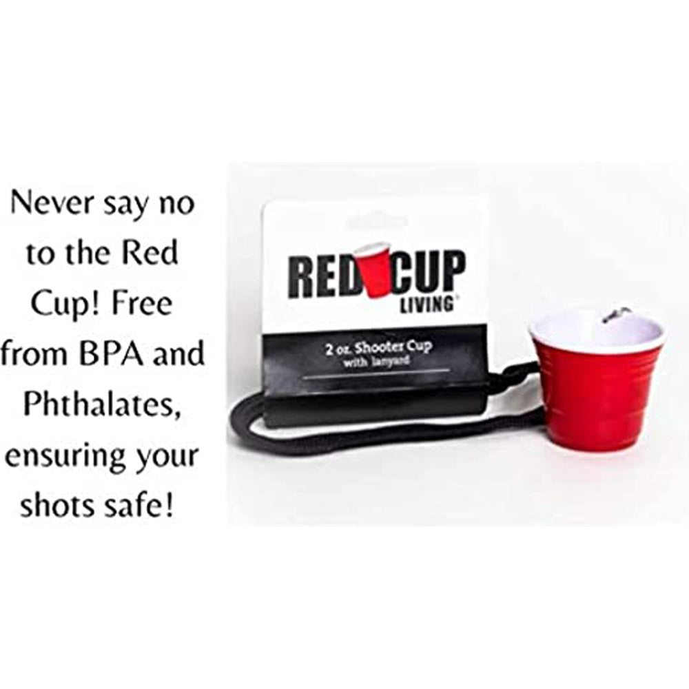 Red Cup Living- 2 oz. Shooter Cup with Lanyard