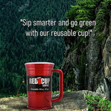 24oz Reusable Plastic Beer Mugs | Durable & Unbreakable, BPA Free | Perfect for Parties, Camping & Outdoors