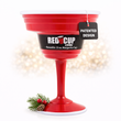 Reusable Plastic Red Margarita Party Cups | Durable ABS plastic, BPA and phthalates free | Perfect for Parties, Camping & Outdoors