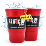 18oz Reusable Red Party Cup