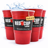 18oz Reusable Red Party Cup