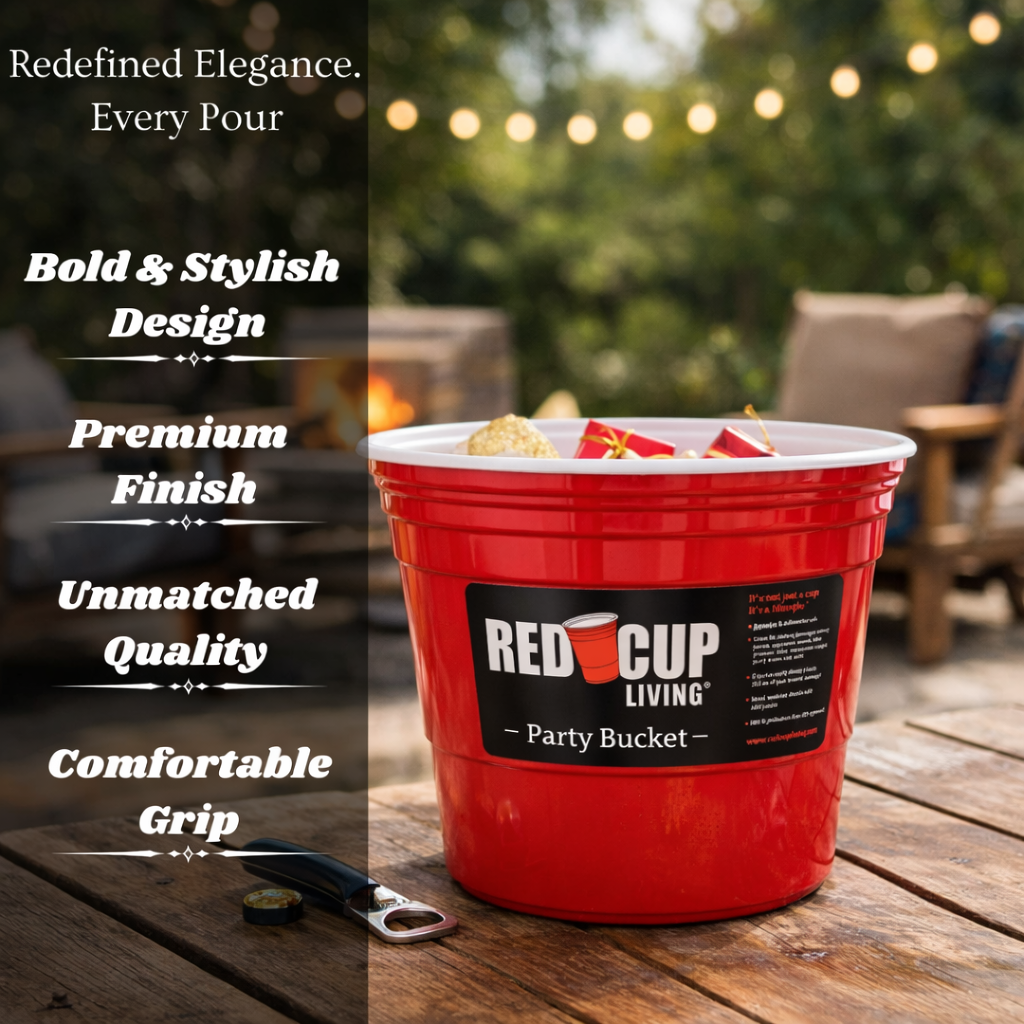 Ice Bucket For Party | Unbreakable Party Bucket Large Capacity | Durable and Sturdy Design