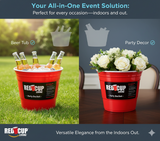 Ice Bucket For Party | Unbreakable Party Bucket Large Capacity | Durable and Sturdy Design
