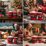 Brew & Bucket Holiday Pack | 2 Party Bucket & 12 Beer Mug