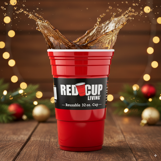 32oz Reusable Party Cup – Unbreakable & BPA-Free