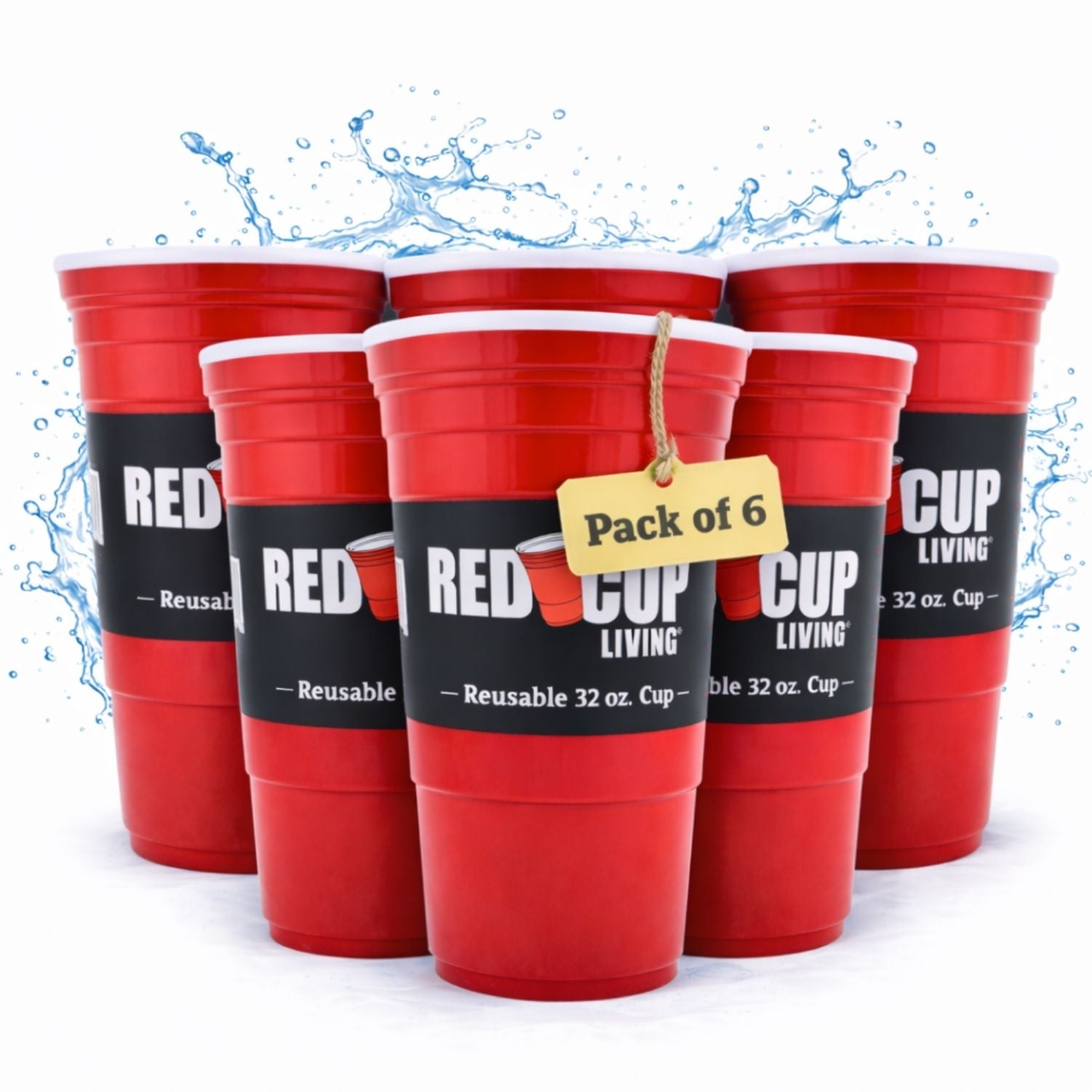 32oz Reusable Party Cup – Unbreakable & BPA-Free