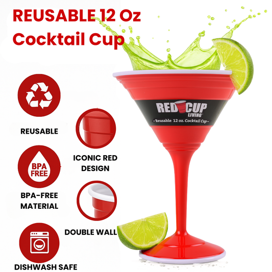 12oz Reusable Cocktail Cups