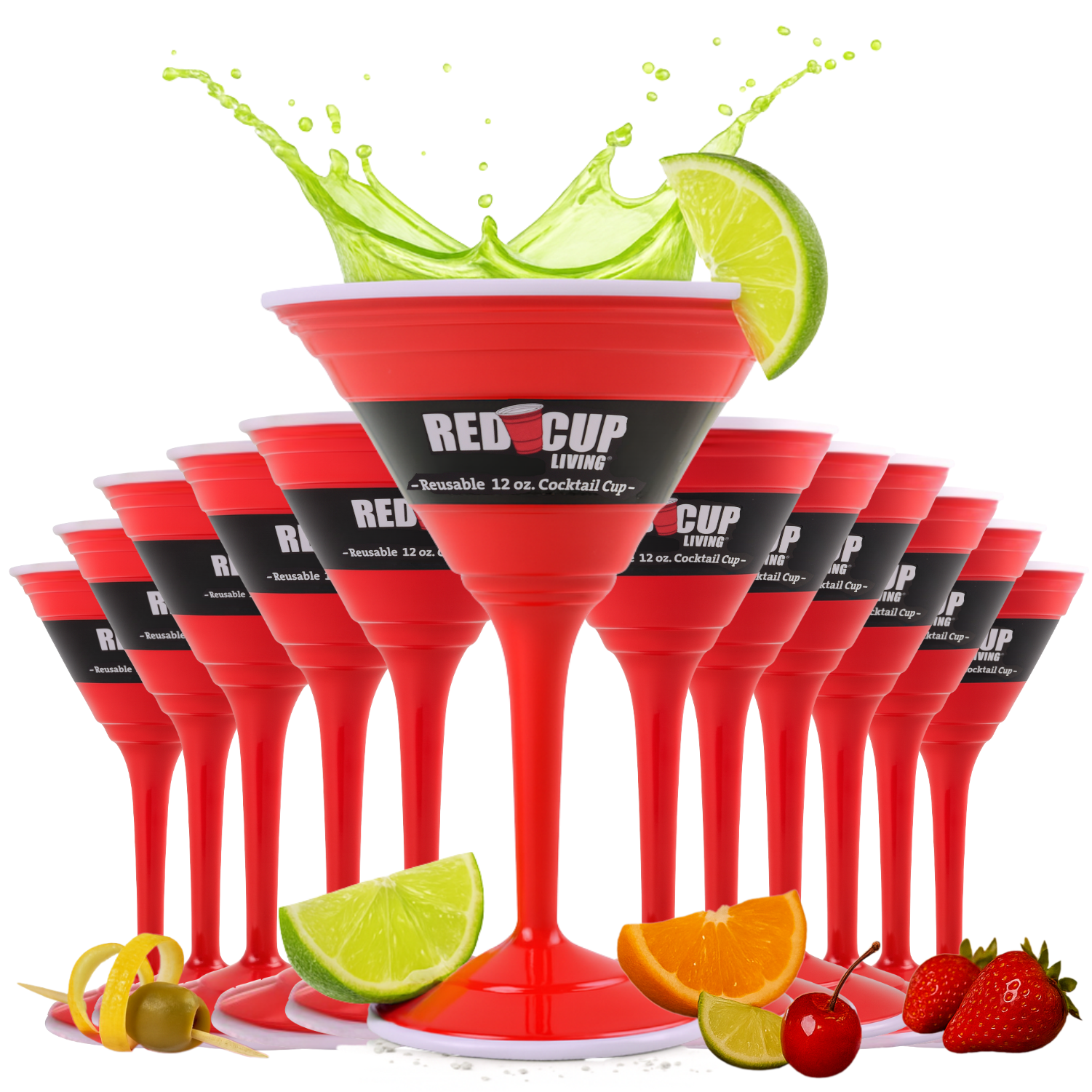 12oz Reusable Cocktail Cups