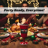 14oz Reusable Plastic Wine Cup