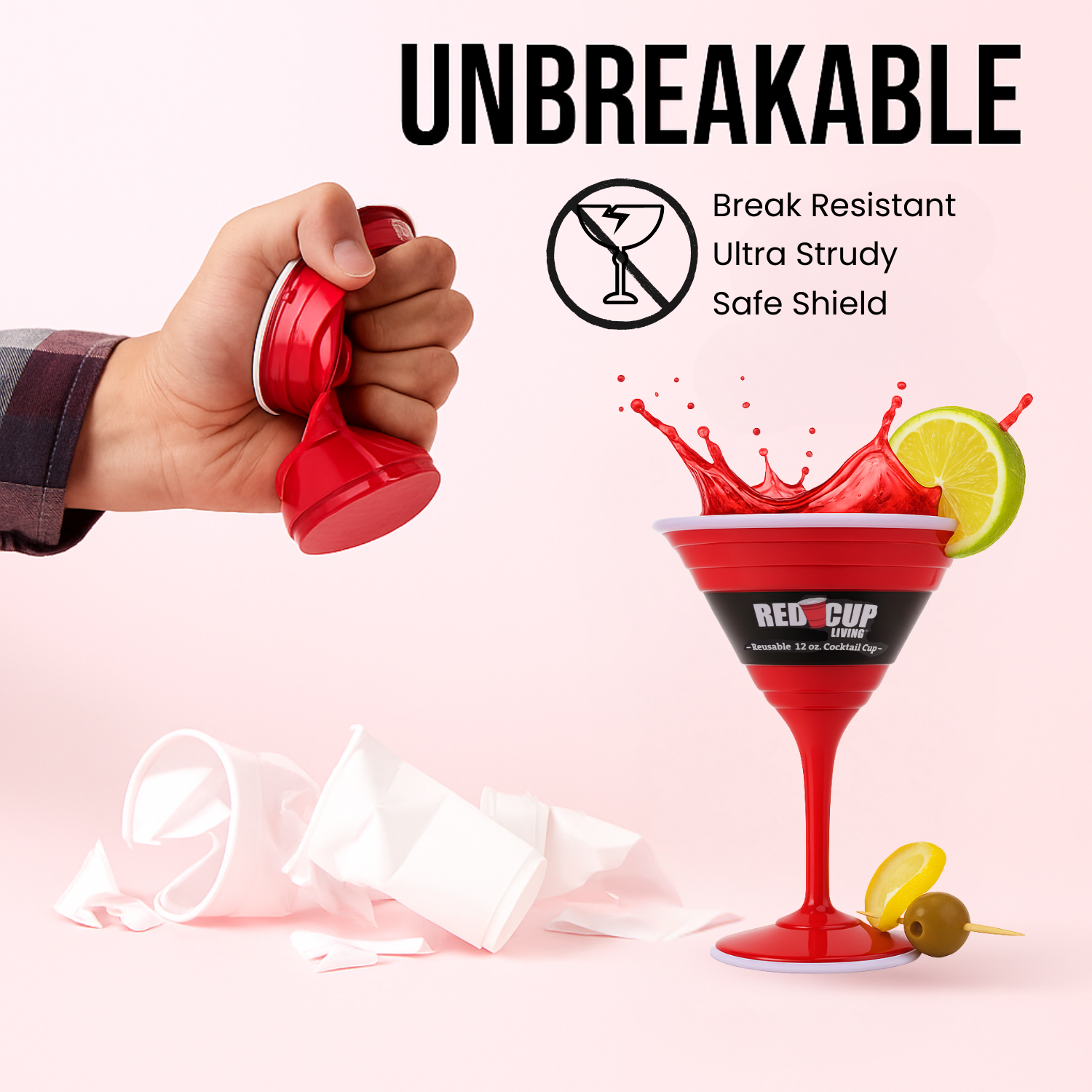12oz Reusable Cocktail Cups