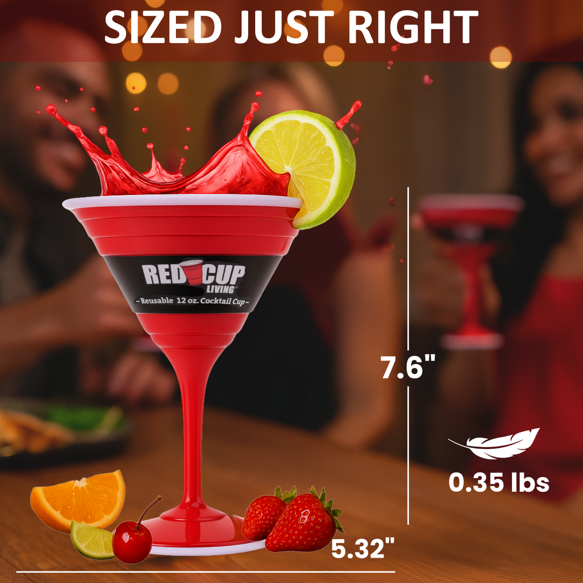 12oz Reusable Cocktail Cups