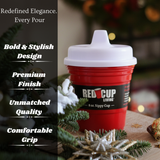 8oz Unbreakable Kids Sippy Cup - Premium Quality, Easy-to-Hold, Perfect for Tummy Time