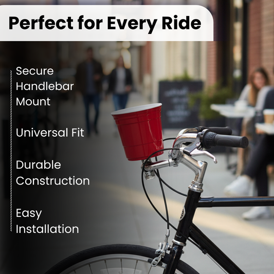 Strong Universal Fit Bike and Bicycle Cup Holder