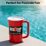 24oz Reusable Plastic Beer Mugs