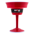 Reusable Plastic Red Margarita Party Cups | Durable ABS plastic, BPA and phthalates free | Perfect for Parties, Camping & Outdoors