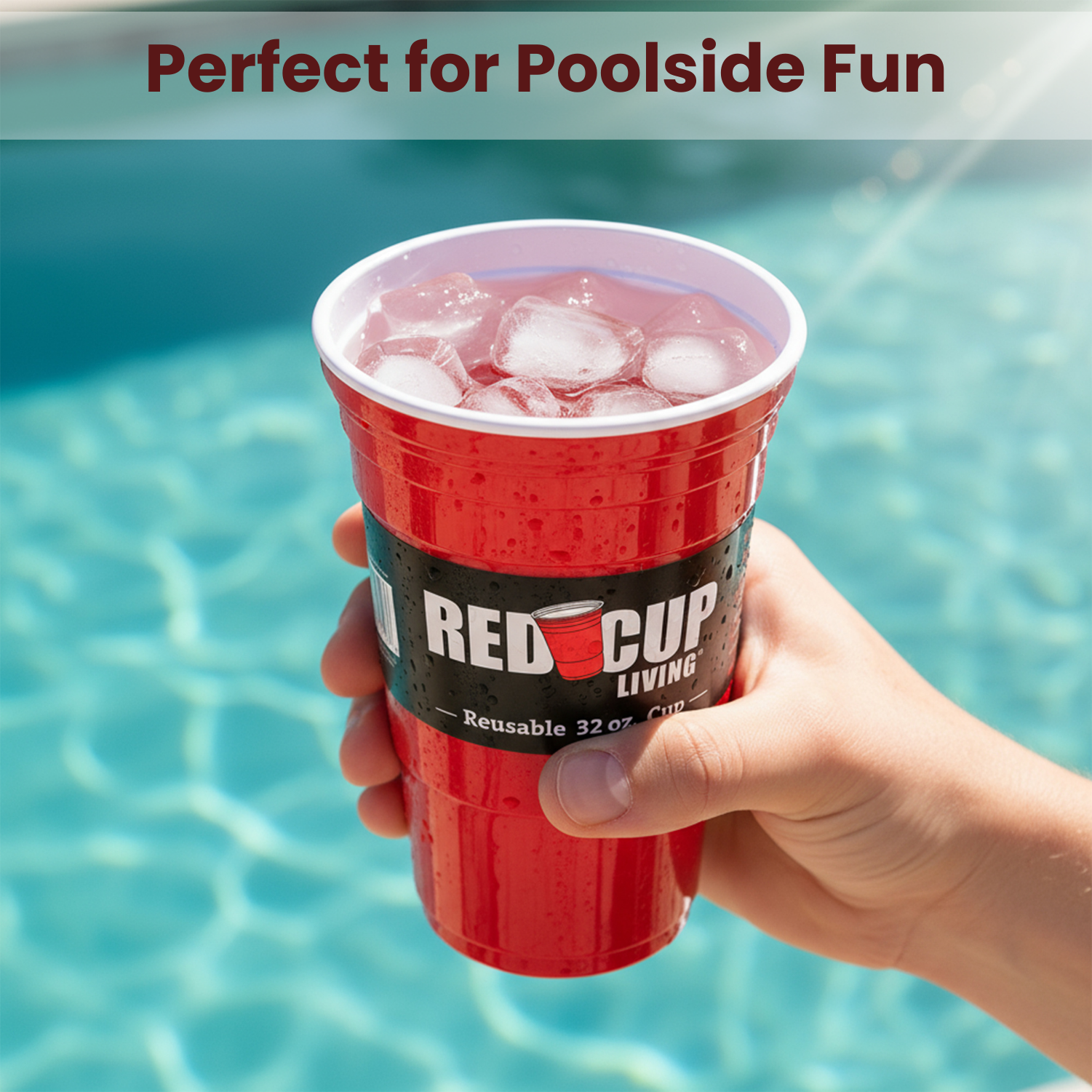 32oz Reusable Party Cup – Unbreakable & BPA-Free