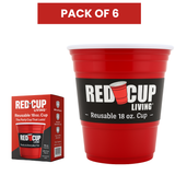 Reusable 18oz Cup For Party | Durable ABS plastic, BPA & phthalates free | Perfect for parties, camping & Outdoors