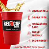 32oz Unbreakable & Reusable Cup For Parties