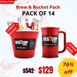 Easter Brew & Bucket Pack 2Party Bucket & 12Beer Mug