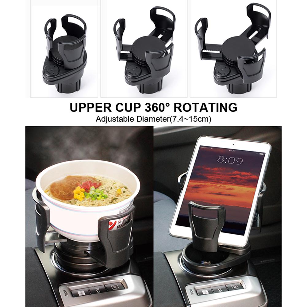 Foldable Car Cup Holder Drinking Bottle Holder Cup Stand Bracket Sunglasses Phone Organizer Stowing Tidying Car Styling