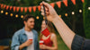 Reusable Red Plastic Shot Cup With Lanyard | Unbreakable, BPA Free | Perfect for Parties, BBQs & Outings