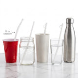 18oz and 32oz Reusable Plastic Straws | Durable Plastic, BPA and Phthalates free | Eco-friendly