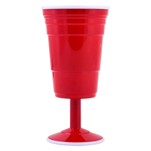 8oz Reusable Plastic Wine Cup | Durable & Unbreakable, BPA Free | Perfect for Parties, Camping, Travel Outdoors