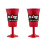 8oz Reusable Plastic Wine Cup | Durable & Unbreakable, BPA Free | Perfect for Parties, Camping, Travel Outdoors